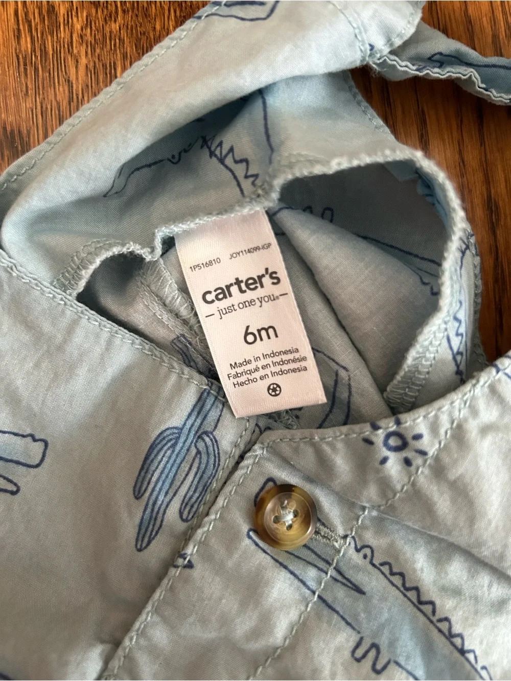 Carter’s Overalls 6mo